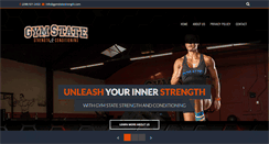 Desktop Screenshot of gymstatestrength.com