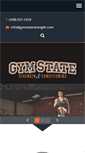 Mobile Screenshot of gymstatestrength.com